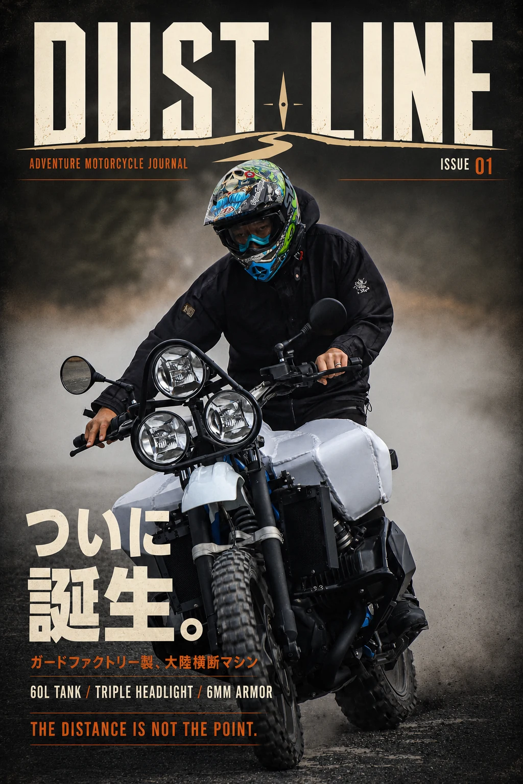 DUST LINE創刊号の表紙