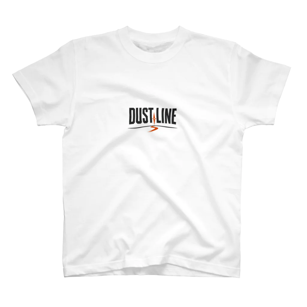 SUZURIで販売中の白いDUST LINE公式Tシャツ前面