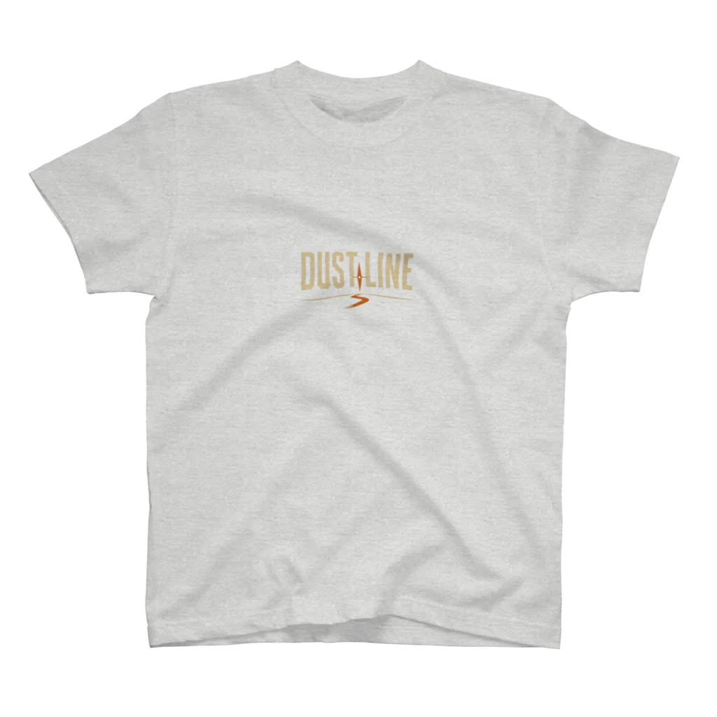 SUZURIで販売中のアッシュ色ROUTE JAPAN Tシャツ前面