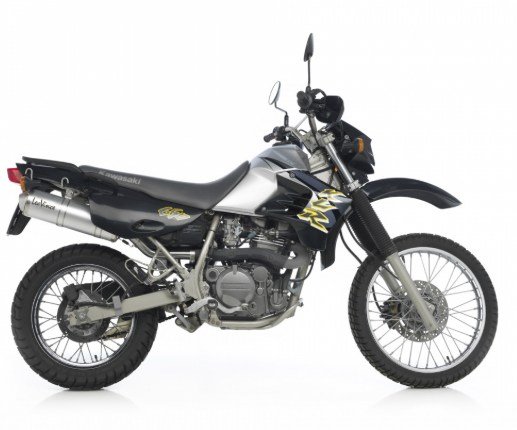 世界一周用のベース車両に選んだKLR650